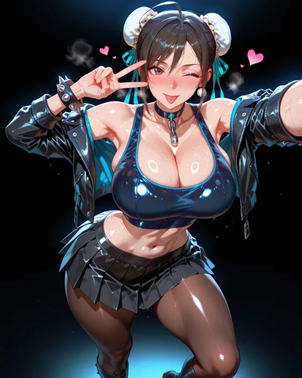 Chun-Li - Goth